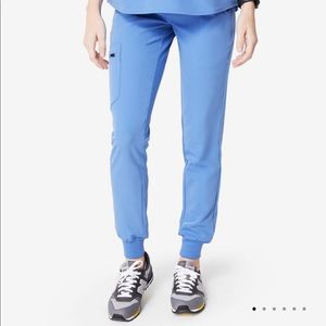 Figs Zamora Jogger Scrub Pants - S P - Ceil Blue